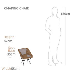 Custom Manufacture Heavyweight Aluminum 7075+600D Oxford Cloth <b>Moon</b> <b>Chair</b> Beach Use Foldable 120kg Capacity Outdoor Furniture - Product Image 5