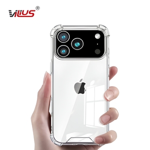 เคสโทรศัพท์แบบนิ่ม โปร่งใส บางเฉียบ ป้องกันแรงกระแทกและกันตก สำหรับ <span class=keywords><strong>iPhone</strong></span> 17 <span class=keywords><strong>Pro</strong></span> <span class=keywords><strong>Max</strong></span> ดีไซน์ธุรกิจ - Product Image 1