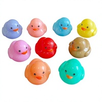 Nuevo Producto No. 8 Patitos de Colores, Pequeños Patos Amarillos, Juguete de Baño para Niños
