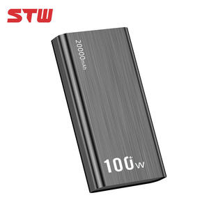 STW 65w 100w 140w Haute Capacité Téléphone Powerbank Cas Portable Charge Rapide Grand Ordinateur Portable Power Bank - Product Image 5
