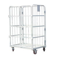 Entrepôt Métallique Pliable Chariot Chariot Logistique