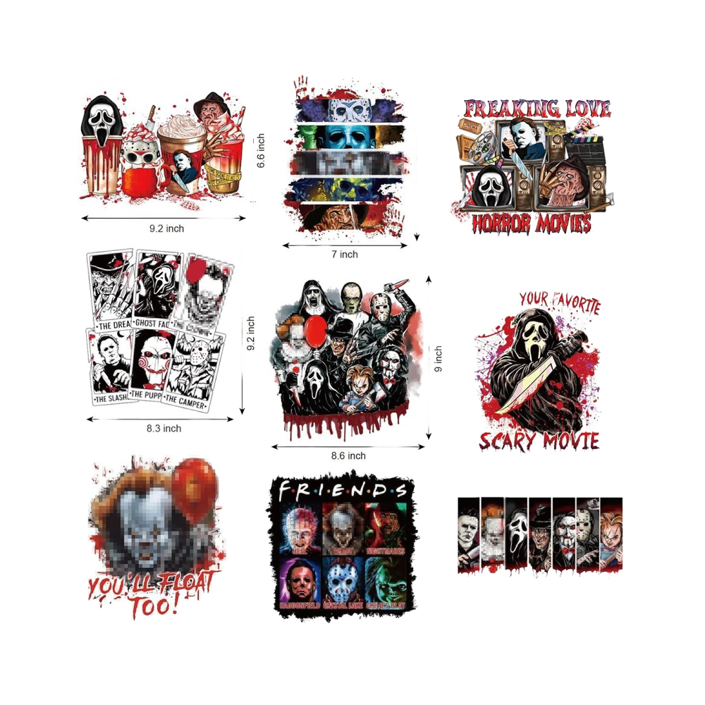 Horror Shirts 3D Printed Skull Designs for Men Women