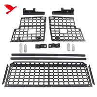 Pour Toyota Land Cruiser LC90 LC95 1996-2002 Panneau de rangement modulaire Modification d'étagère Stockage Coffre arrière Débris Rack Panneau Molle
