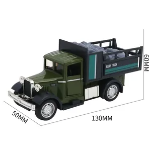 รถคลาสสิก<span class=keywords><strong>1</strong></span>:32ของเล่นเพื่อการขนส่งพิเศษประตูทำจากโลหะแบบย้อนกลับ - Product Image 5