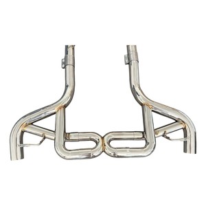 Vortex SS304 Stainless Straight Through Exhaust Pipe For Benz AMG GT GTS Direct Bolt-On Racing Mid Pipe <b>Kit</b> - Product Image 3