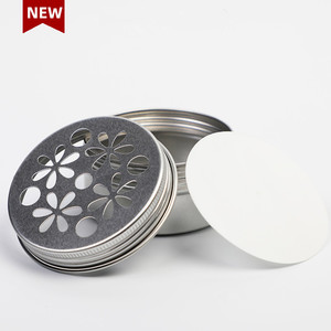 80ml dişli yuvarlak metal alüminyum delik hava spreyi küçük tutucu ile olabilir oturma odası yatak odası aromaterapi kavanoz - Product Image 4