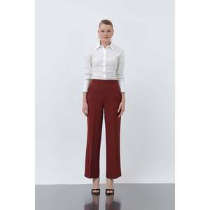 Pantalon droit pour femme - 18243PNT - BOURGONDIEN - Product Image 2