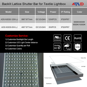 Barra de Luz LED SMD2835 de Alta Eficiencia de 12 V, 130 lm/W, 160 °   Letras retroiluminadas con ángulo de haz para escaparates, iluminación interior IP20 - Product Image 3