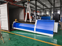 Machine de formage à rouleaux automatique W12CNC-6*2500 à 4 rouleaux pour le pliage de tôles