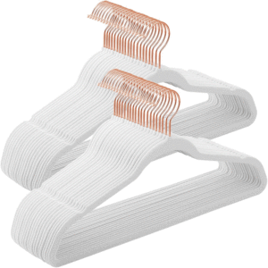 Plush Clothes <strong>Hanger</strong> Anti slip and Traceless Swan Velvet Clothes Rack Household Dormitory Clothes Sorting and Hanging - Product Image 6