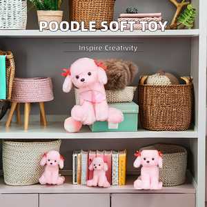 <span class=keywords><strong>Prix</strong></span> usine personnalisé 45cm <span class=keywords><strong>caniche</strong></span> en peluche peluche unisexe mignon <span class=keywords><strong>caniche</strong></span> chien chiot en peluche PP coton vente chaude cadeau de noël - Product Image 5