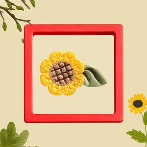Vente en gros d'épingles en émail doux personnalisées Tournesol et épingles en métal en alliage de zinc plaqué or/argent 3D Conception de médaille de tournesol - Product Image 2