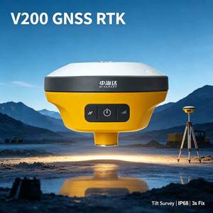 สวัสดี V200เป้าหมาย GNSS RTK 1408ช่อง IMU 60เครื่องมือสำรวจความเอียง GPS รหัส GNSS RTK โดยไม่มีความล้มเหลว - Product Image 5