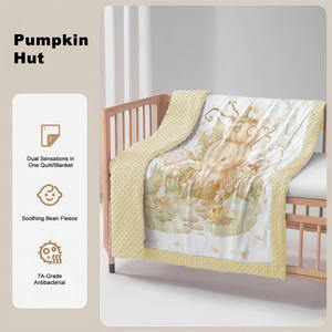 ผ้าห่มผ้าฟลีซนุ่มทนต่อการปรับอุณหภูมิไม่เปลี่ยนรูปแบบสำหรับเด็กชั้นในสำหรับงีบหลับทุกฤดูกาล - Product Image 6