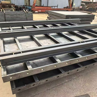 Système de coffrage modulaire en acier réutilisable pour murs, colonnes et dalles en béton, pour travaux de construction intensifs