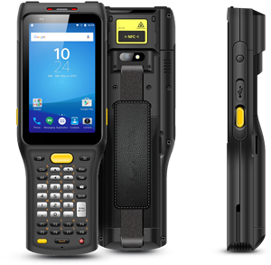 Chainway C61手持式PDA 4英寸安卓11终端射频识别2D条形码扫描仪坚固的工业设计4g内存WiFi - Product Image 3