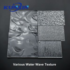 Bloques Acrílicos Transparentes para Sublimación, con Patrón Decorativo Personalizado, Textura de Onda Sólida, Venta al por Mayor - Product Image 6