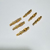 Prise banane mâle 1P 10A 250V sans soudure pour amplificateur audio, bornes en laiton codées par couleur, boîtier PC, tête lanterne – Vente chaude