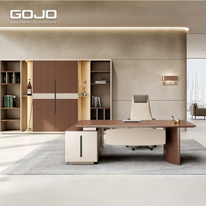 Hiện Đại Sang Trọng Gojo GZ-WPN Giám đốc Điều Hành L-Hình Bàn Modular Thiết Kế Thân Thiện Với Môi Chống Nước Thương Mại Nội Thất Văn Phòng - Product Image 6