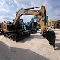Excavatrice d'occasion CAT307.5 d'origine japonaise, 7,5 tonnes, Caterpillar, sur chenilles, équipement de construction hydraulique d'occasion, vente chaude