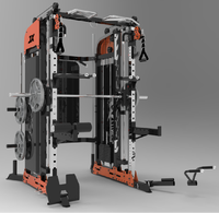 Smith Machine Fitness Power Rack multifonctionnel pour fitness et musculation équipement de gymnastique à domicile