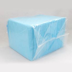 Tapis d'apprentissage jetable pour chiots avec matériau en tissu, super absorbant, imperméable IPX7, résistant aux chocs électriques et aux vibrations - Product Image 6