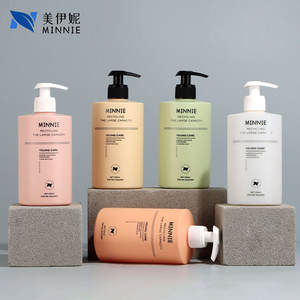 Minnie 500ml Cylindrical PE <b>Plastic</b> Bottle Lotion Pump Shampoo Body Lotion Cosmetic <b>Packaging</b> - Product Image 1