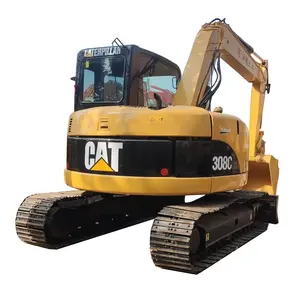 Bán Hot Digger sử dụng CAT 308C thủy lực theo dõi máy xúc với chất lượng cao Mini Máy xúc 8 tấn 8 tấn mèo bánh xích máy xúc