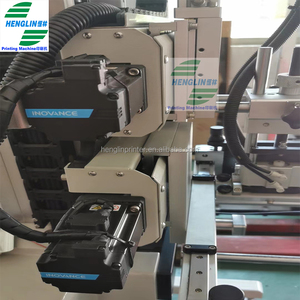 Động cơ servo xi lanh tròn PP nhựa thủy tinh chai cốc bán tự động lụa Màn hình máy in cho nước hoa mỹ phẩm - Product Image 4