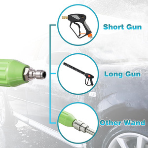 Lance de rechange pour nettoyeur haute pression de 60 pouces avec connecteur rapide 1/4 pour le lavage de voiture 150cm - Product Image 3