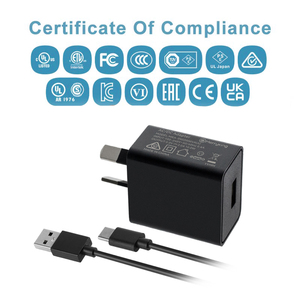 Adaptateur secteur certifié SAA RCM <span class=keywords><strong>5</strong></span> <span class=keywords><strong>volts</strong></span> <span class=keywords><strong>2</strong></span> <span class=keywords><strong>ampères</strong></span>, prise AU, <span class=keywords><strong>chargeur</strong></span> mural USB 5V 1A 1.5A 2A pour oreiller chauffant - Product Image 2