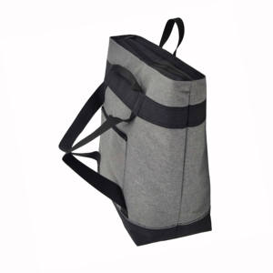 Mochila Nevera Aislante de Poliéster <span class=keywords><strong>Jumbo</strong></span> Fashion (Color Carbón) 30L, Aislamiento Térmico Premium, Plegable, Cierre de Cremallera Suave - Product Image 3