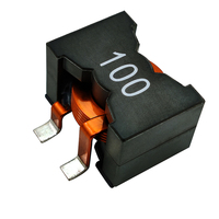 Inducteur de puissance à faible perte 40A à courant élevé, 10uH, à montage vertical, en fil plat de cuivre pur, blindé SMD, avec noyau en ferrite MnZn