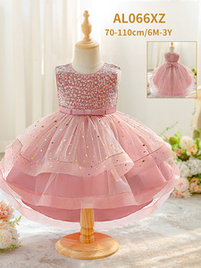 FSMKTZ Promotion Style Mode Filles Robes De Soirée Fantaisie Bébé Robes <span class=keywords><strong>Robe</strong></span> De Bal Courte pour 6M-3 Ans Fille <span class=keywords><strong>Robe</strong></span> D'été Enfants - Product Image 3