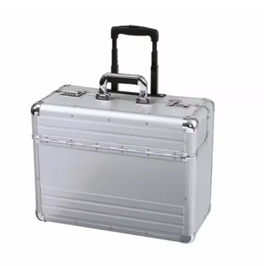 Maletín con Ruedas de <span class=keywords><strong>Aluminio</strong></span> para Piloto o Médico, Maleta de Trabajo para Negocios - Product Image 2