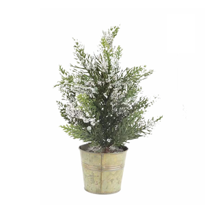 Décorations de Noël Arbre de Noël Ornement de Table Ornement de Table Petit Arbre de Noël Réaliste Décoratif Arbre Pot Arboles - Product Image 4