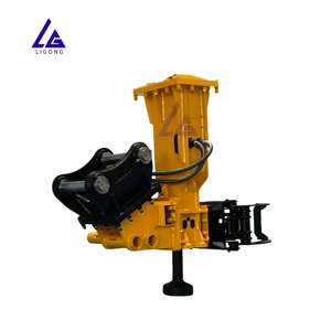 Mini pelle hydraulique à marteau brise-roche pour piquets : Améliore la vitesse d'installation des piquets et des clôtures - Product Image 6