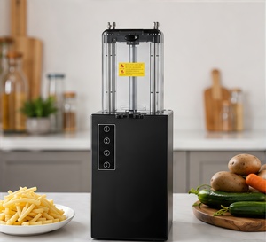 Máquina Cortadora de Vegetales Automática Comercial, Cortadora de Patatas, Pepinos y Zanahorias en Tiras, Equipo de Procesamiento de Alimentos - Product Image 2