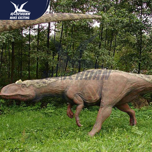 Modelos de dinosaurio animatronics de tamaño real realistas personalizados hechos a mano para el parque de la ciudad al aire libre para la venta - Product Image 6