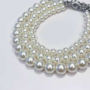 <span class=keywords><strong>Collar</strong></span> de perlas sólidas para perros, joyería de 3 tamaños, <span class=keywords><strong>Collar</strong></span> ajustable de 2 colores para mascotas, accesorios de lujo para perros y gatos, venta al por mayor - Product Image 4