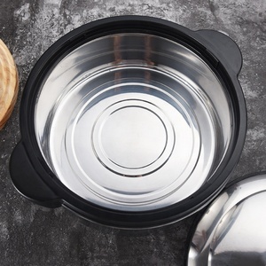 10pcs thép không gỉ đôi nhiệt bảo quản lưu trữ hộp Set 1/2/4/6/10L lẩu phích bếp <span class=keywords><strong>container</strong></span> cho thực phẩm ấm hơn - Product Image 4