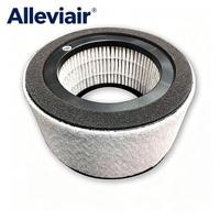 Filter Pengganti Alleviair HS-1944 4-in-1 HEPA H13 dengan Karbon Aktif untuk Pemurni Udara Crane EE-5067