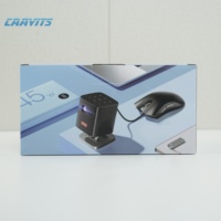 Mini Proyector LED Inteligente CAAVITS YHC1000 3D DLP Android, 960X540P, WiFi, Portátil, con Batería, Compatible con 4K, para Cine en Casa y Exteriores