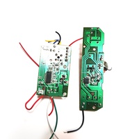 Placa de Circuito Impreso para Control Remoto de Automóvil de 4 Canales, Ensamblaje de PCB TX y RX, Placa de Circuito Electrónico para Automóvil de Juguete RC de 6 Canales, Chip IC, Placa Base con LED