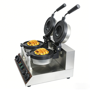 Prensa para Panini Comercial, Tostadora para Sándwiches de Desayuno Rellenos, Prensa para Pan y Máquina para Hacer Hamburguesas UFO - Product Image 2