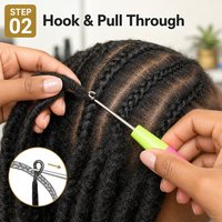 Perruques en fibres synthétiques haute température style gypsy, extensions de dreadlocks africaines au crochet, cheveux locs à double trame longue