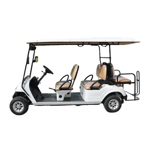 LG 2048KSZ 4 + 2 Sièges 5000W Fournisseur Électrique Voiturette de Golf Électrique Grande Capacité à vendre