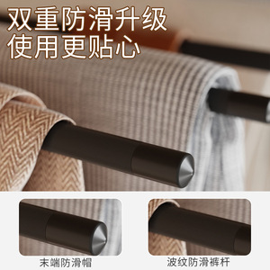 Aisco Multi Functional Clothing Organizer Stainless Steel Hanger For Pants Ties Scarves Wardrobe Storage - Product Image 5