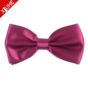 ขายส่งส่งเสริมการขายส่วนบุคคลน่ารักBurgundyราคาถูกBowtie Stainราคาถูกขายส่งผูกโบว์ - Product Image 1