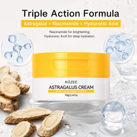 Crème Visage Personnalisée à l'Astragale Glycérine Niacinamide Acide Hyaluronique - Hydratante Réparatrice Éclaircissante pour Tous Types de Peau